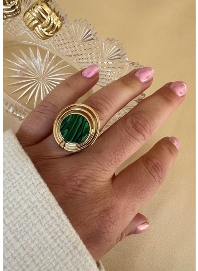 Ring - Amaya Malachite