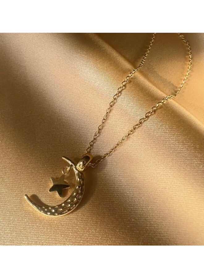 Ketting - Big Moon and Star