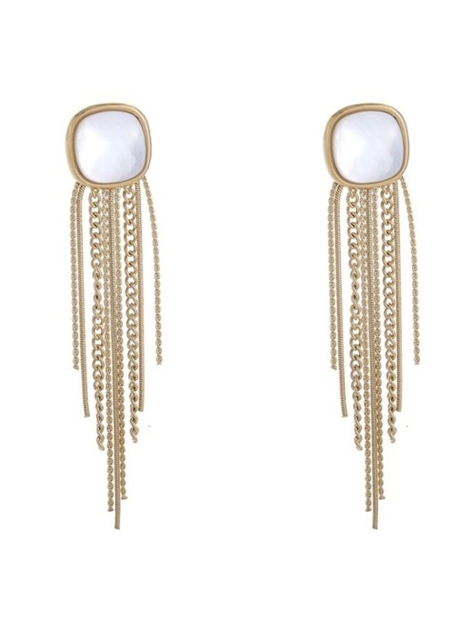 Earrings - Elegance Pearl