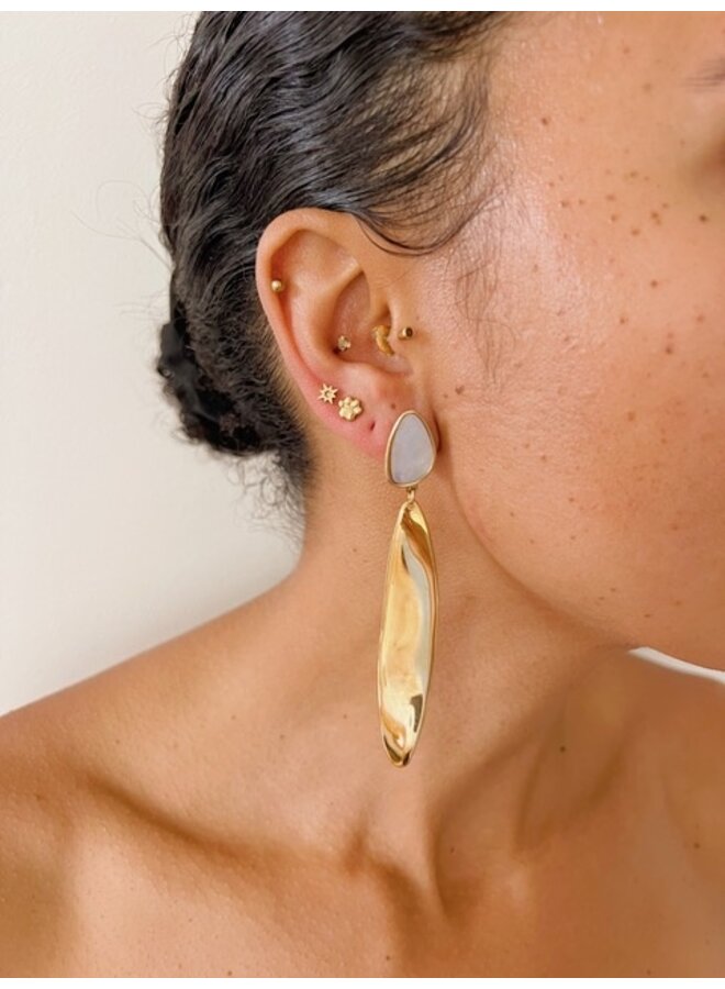 Earrings - Sparkle Studs Open