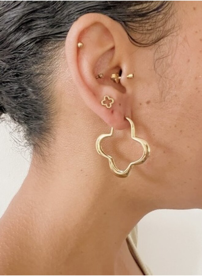 Earrings - Open Soly Studs