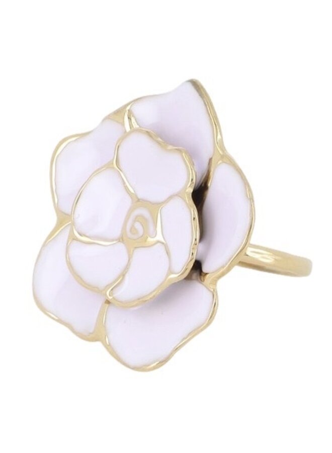 Ring - Flower Purple