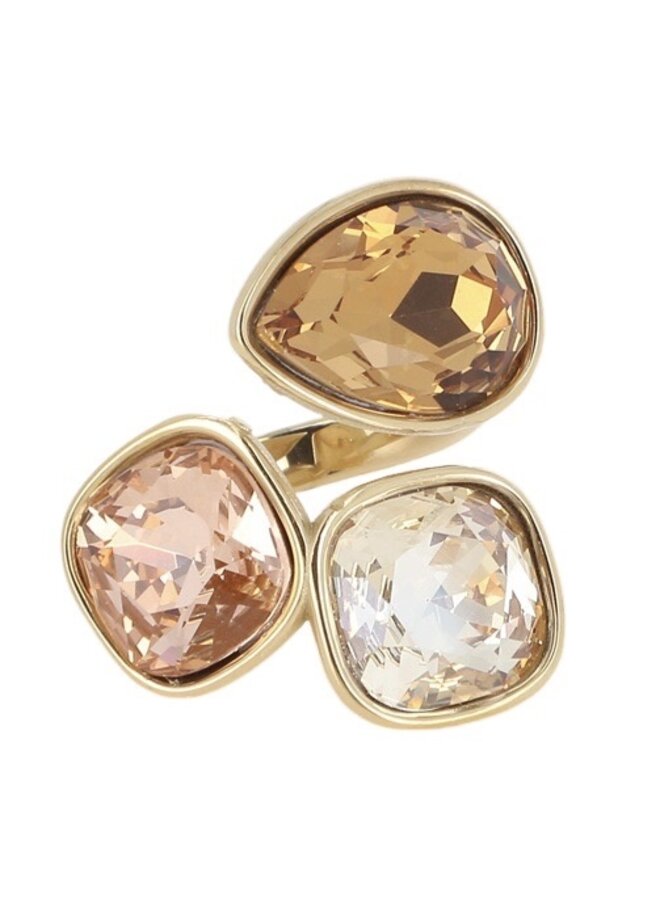 Ring - Azarys Nude with Light Pink
