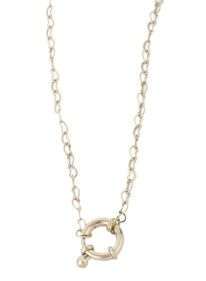 Necklace - Small Open Hearts
