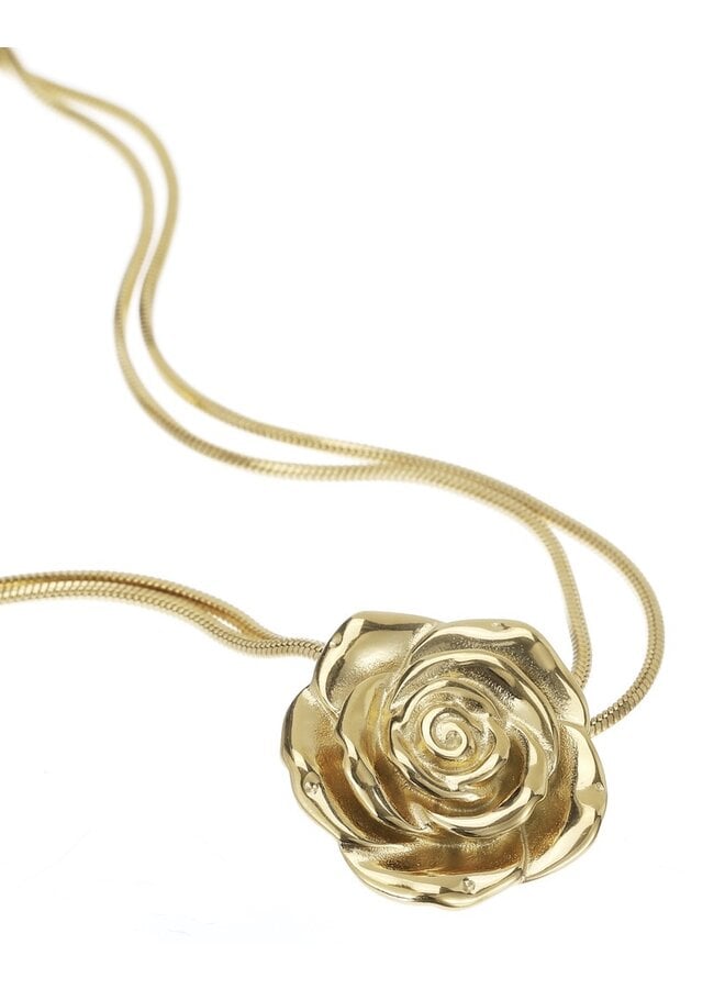 Necklace - Rose Long