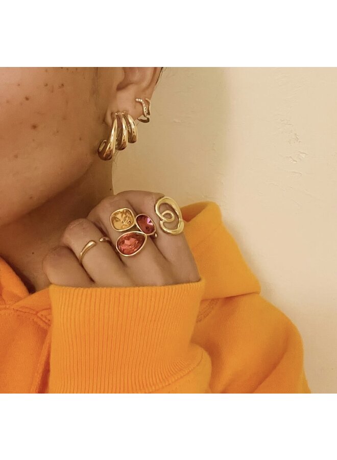 Earrings - 3 in 1