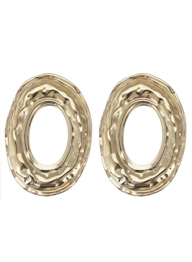 Earrings - Big Open Oval