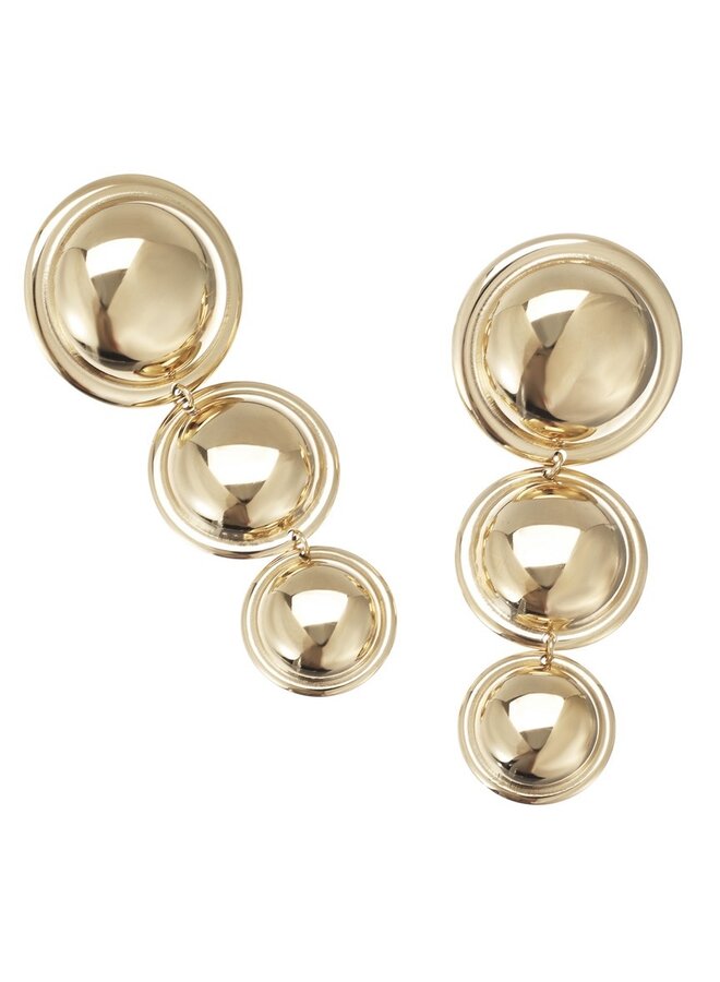 Oorbellen - 3 Shiny Rounds