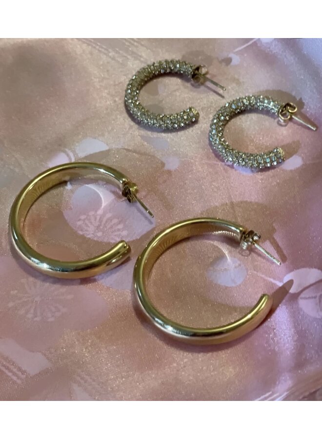 Earrings - Classic's 3 sizes