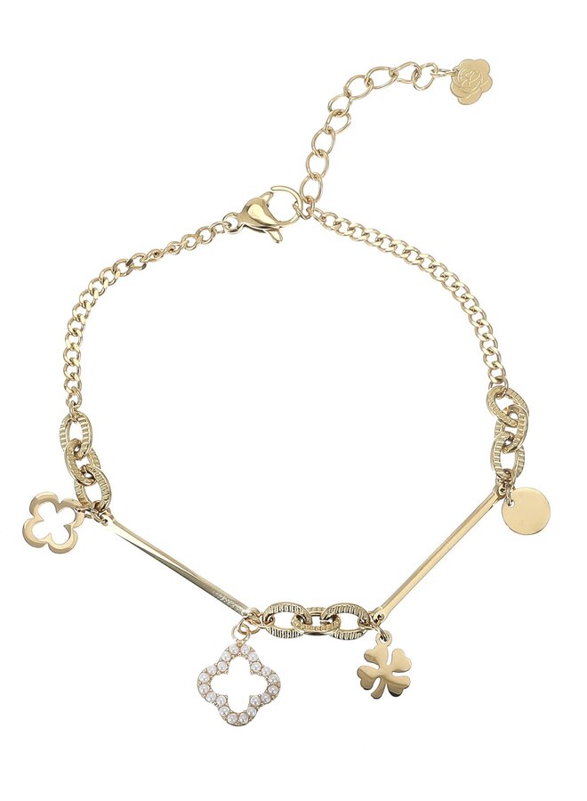 Bracelet - 3 Clovers