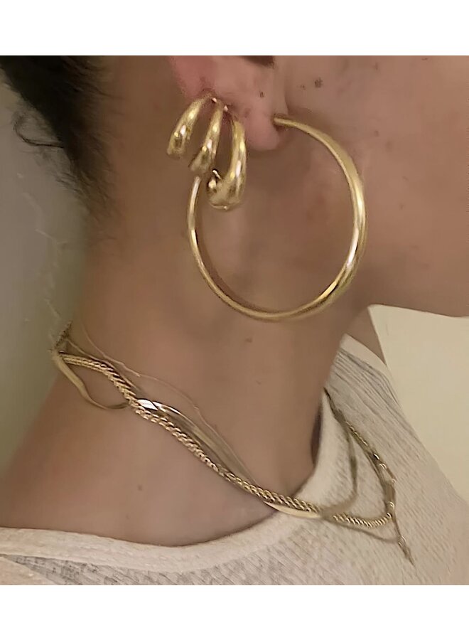 Oorbellen - Classic's 3 sizes