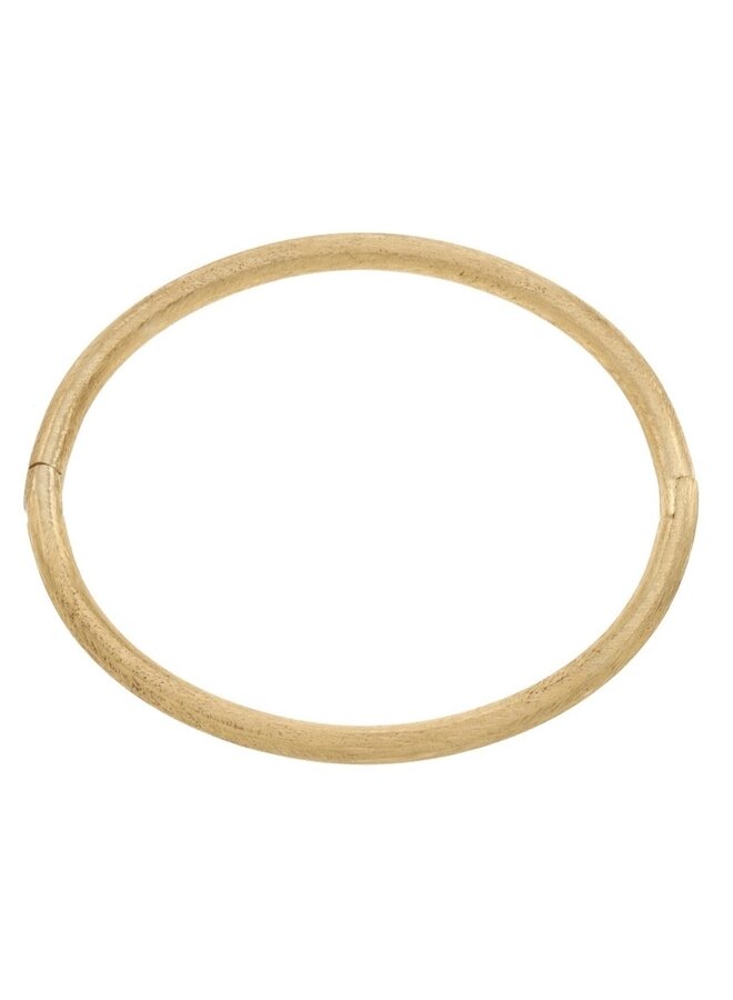 Bracelet - Matte Bangle Oval