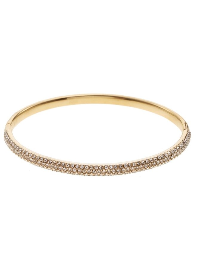 Bracelet - Small Diamonds Bangle - 2 sizes