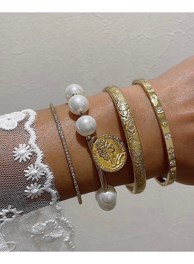 Armband - Diamond Stars Bangle