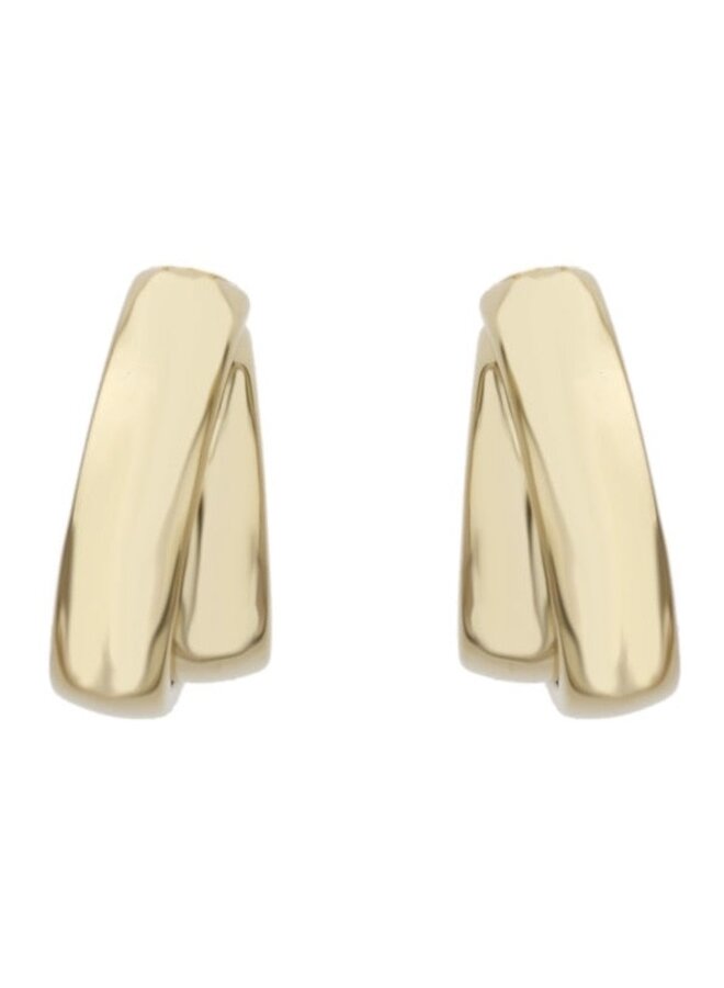 Oorbellen - Double Hoop
