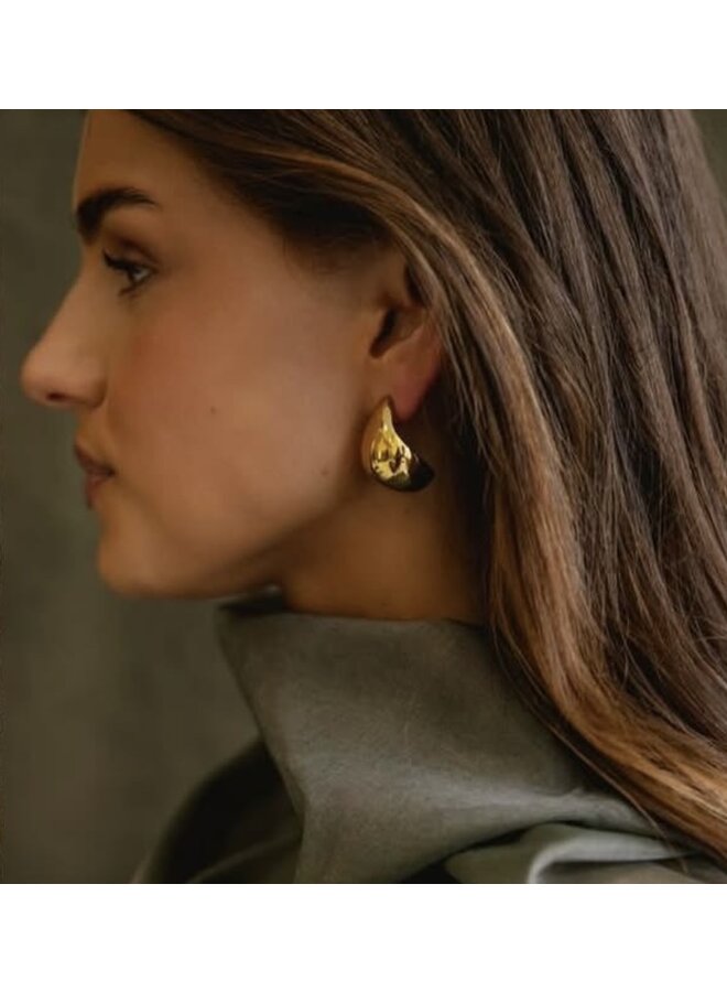 Earrings - Open Teardrop