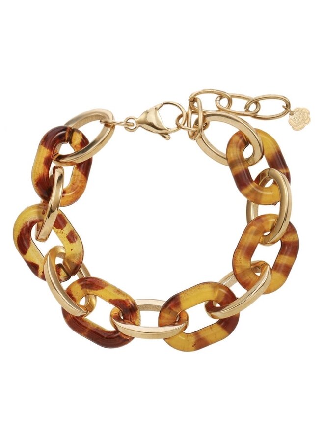 Bracelet - Chunky Tiger Resin