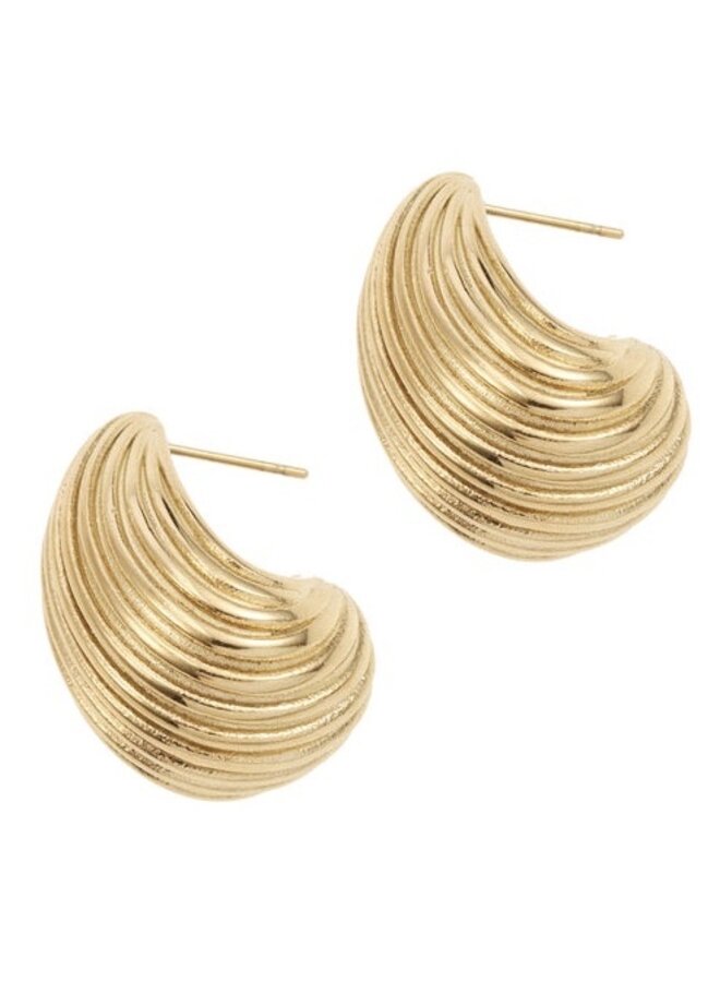 Earrings - Drop Stripes