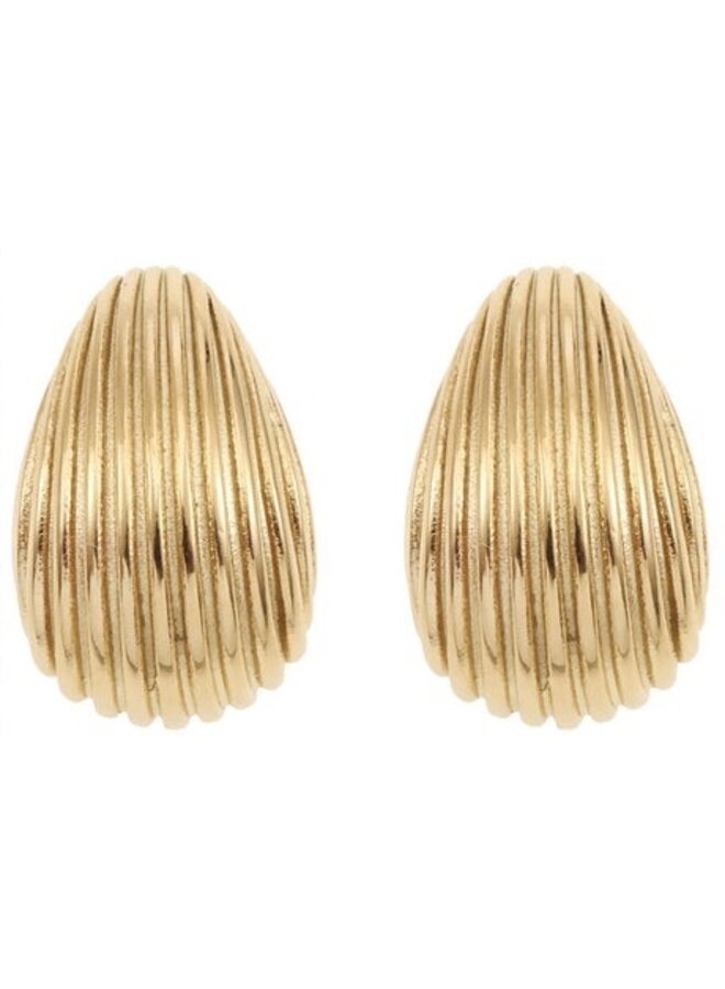Earrings - Drop Stripes