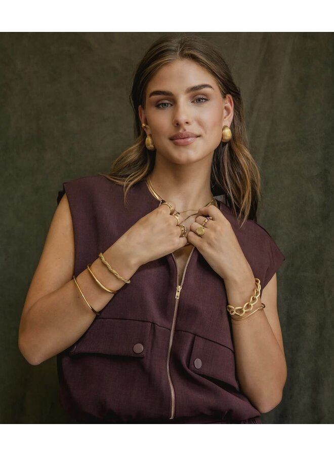 Bracelet - Chunky Matte Link