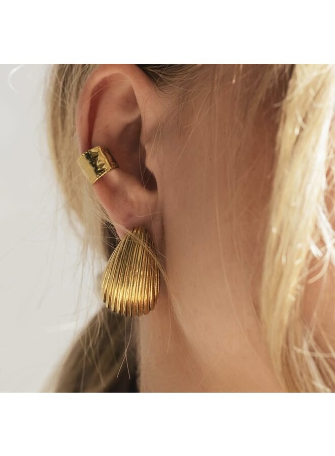 Earrings - Drop Stripes