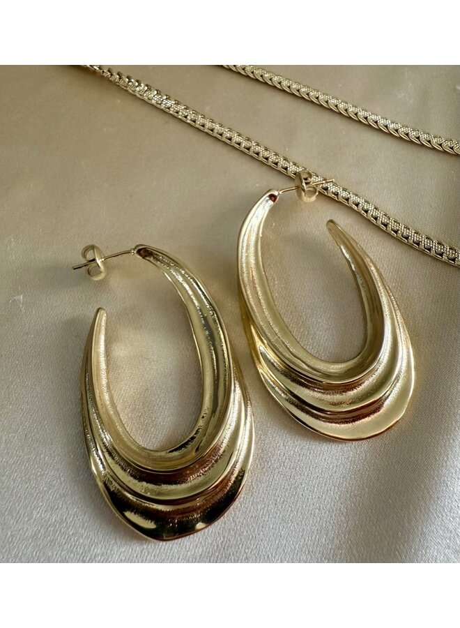 Earrings - Oval Shape