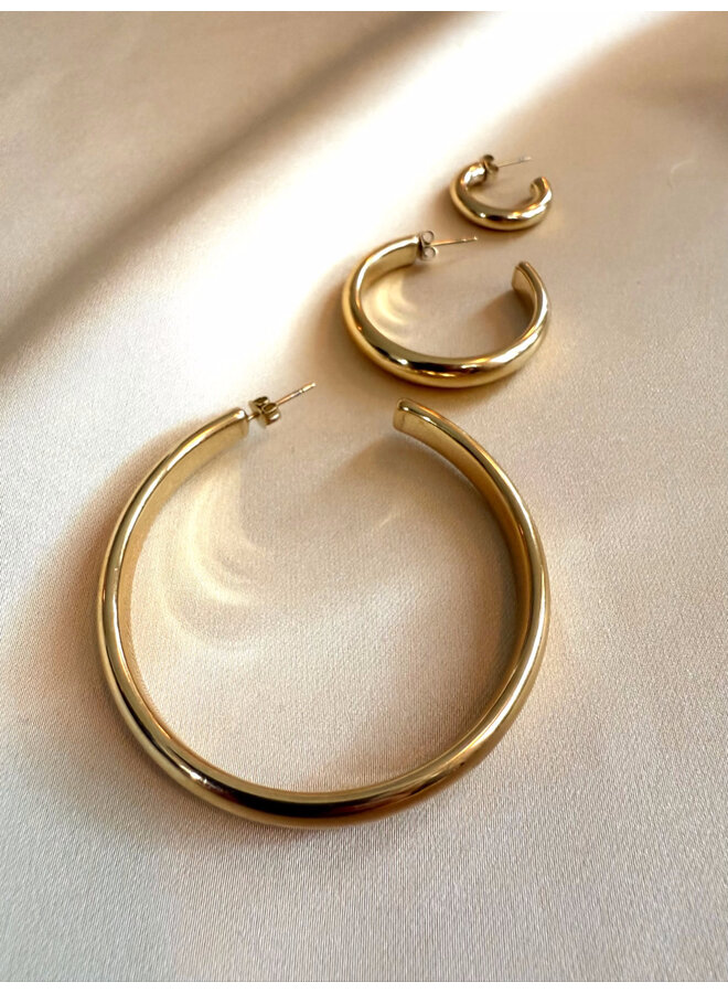 Oorbellen - Classic's 3 sizes