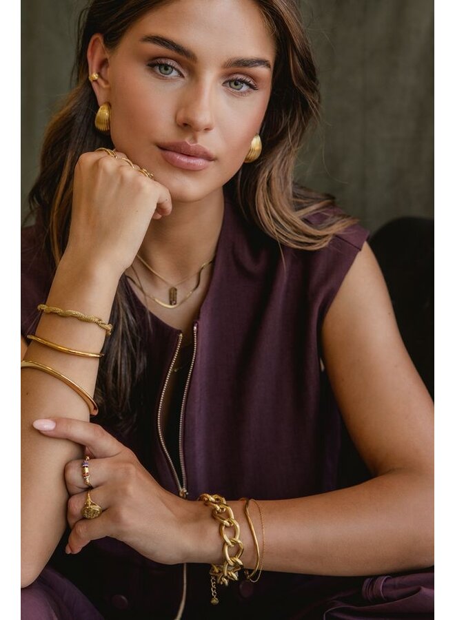 Bracelet - Chunky Matte Link