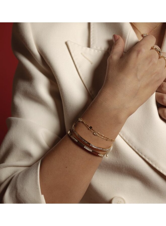 Armband - Diamond Stripes Bangle