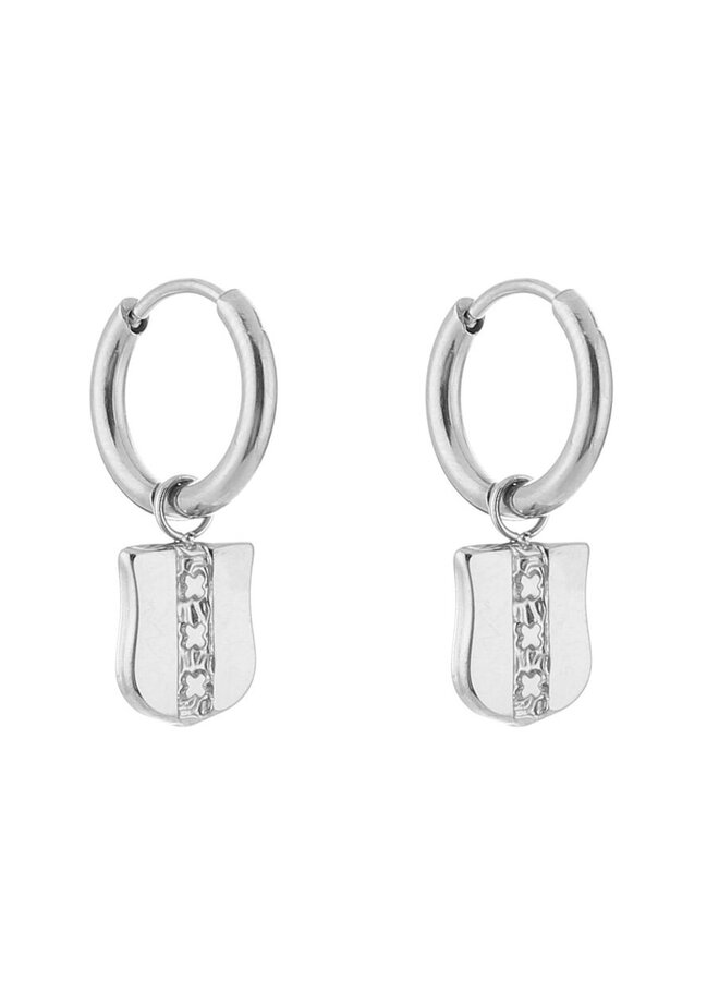 Earrings - Coat Of Arms Of Amsterdam