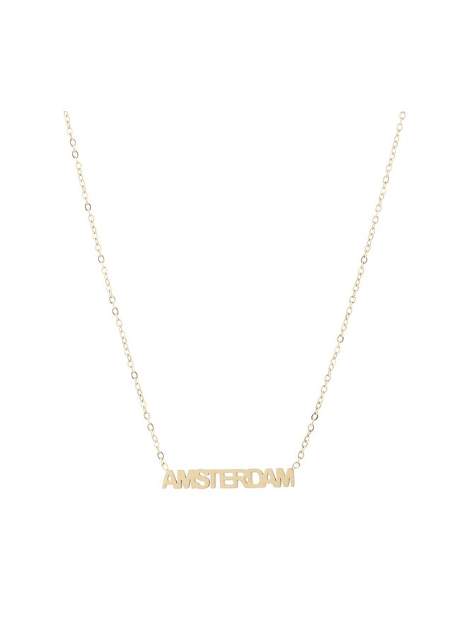 Necklace - Amsterdam Letters