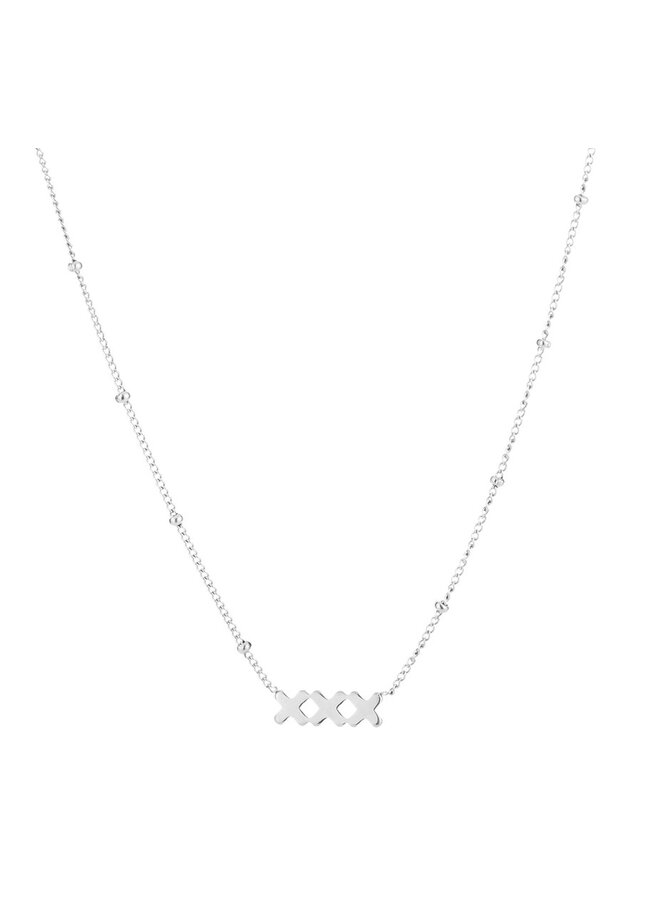 Necklace - Amsterdam XXX with little dots necklace