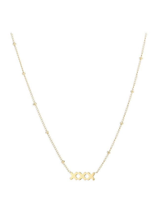 Kettingen - Amsterdam XXX with little dots necklace