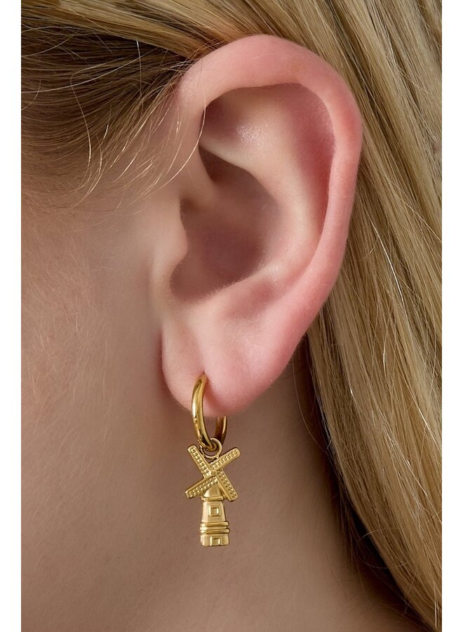 Earrings - Windmill Long