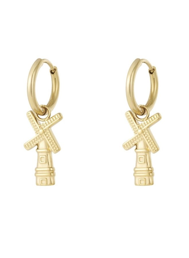 Oorbellen - Molen Lang