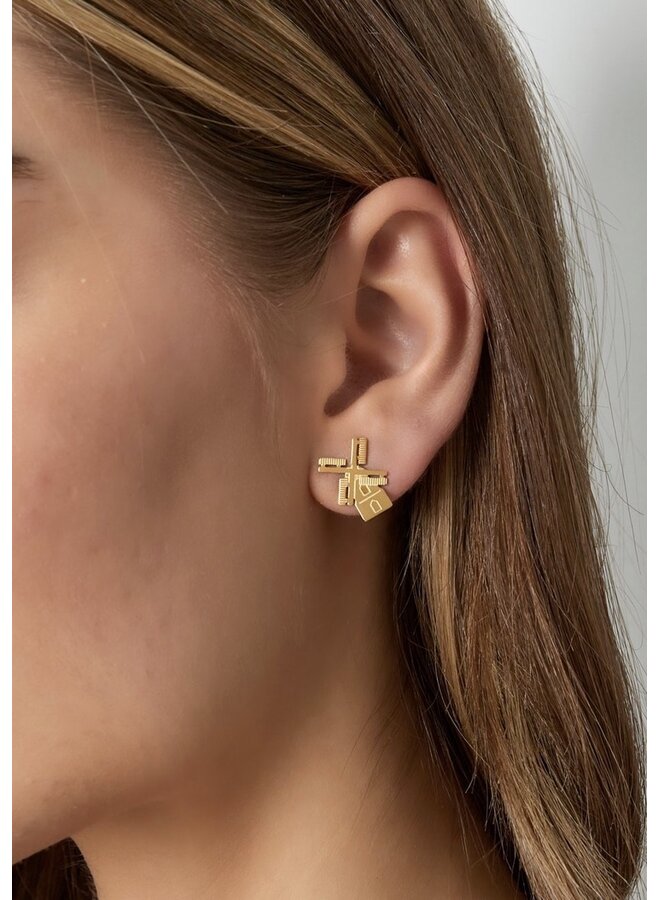 Oorbellen - Molen Big Studs