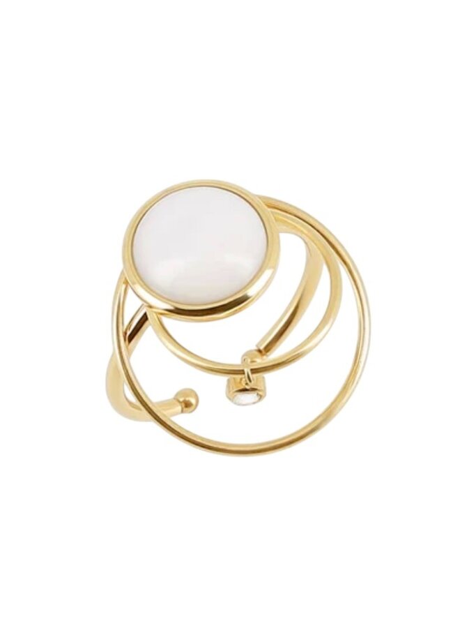 Ring - Leia Mother Of Pearl