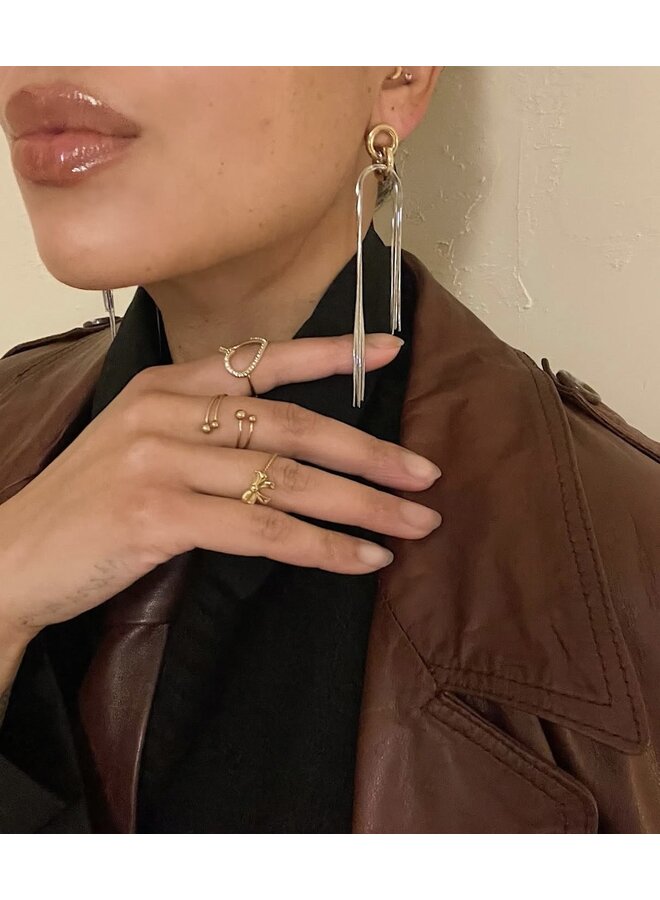 Oorbellen - Waterfall Mixed Materials