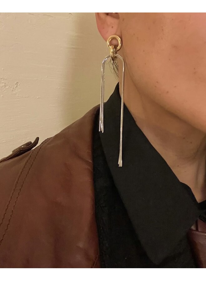 Oorbellen - Waterfall Mixed Materials