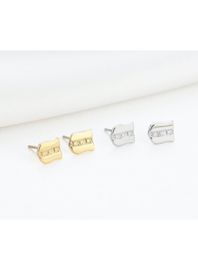 Oorbellen - Amsterdam's Schild Studs