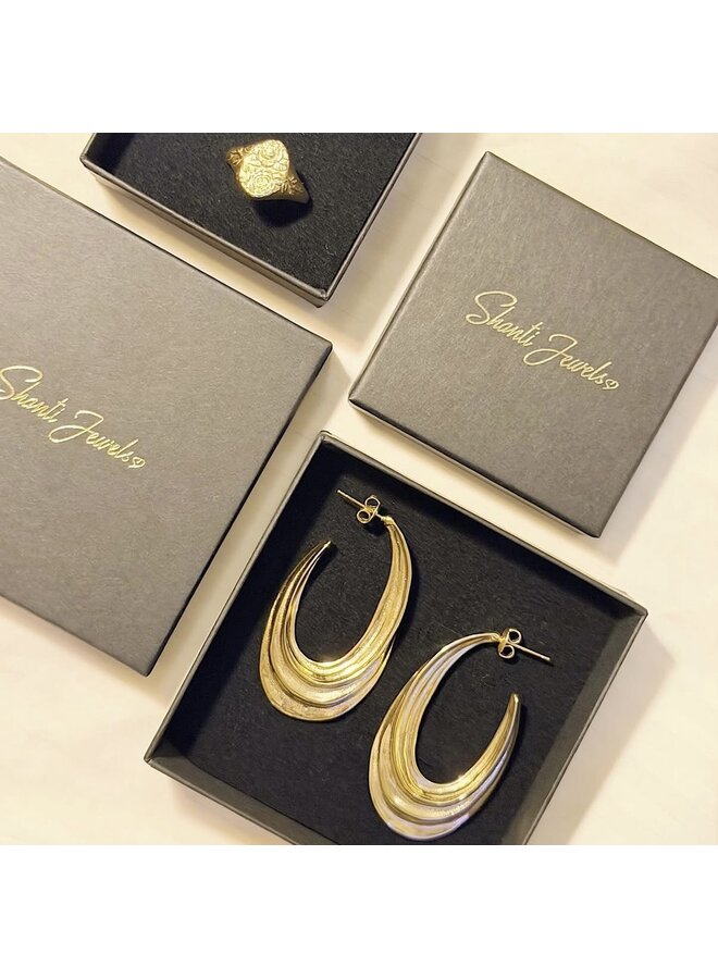 Oorbellen - Oval Shape