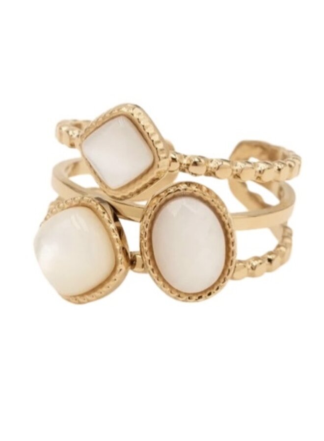 Ring - Dua Parelmoer