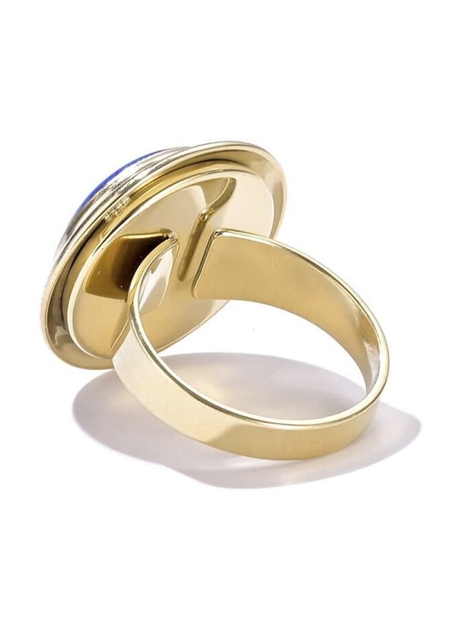 Ring - Lilia Cat Eye Stone Blue