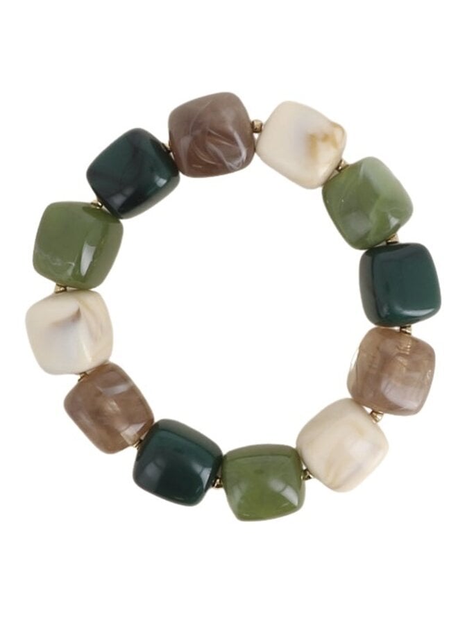 Bracelet - Orey Green Mix