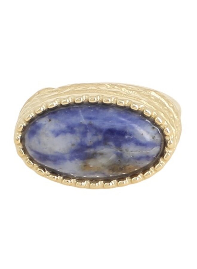 Ring - Azélie Agaat Blue
