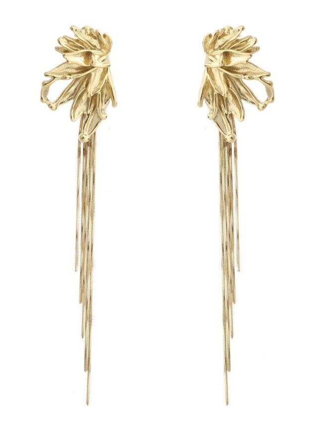 Earrings - Feather Love