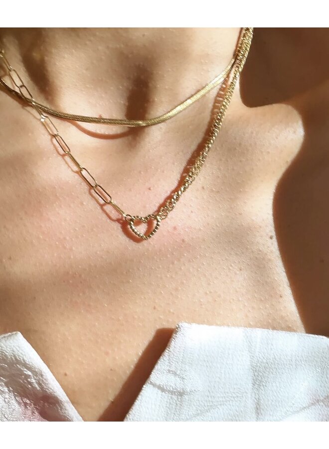 Necklace - Heart With Different Necklace