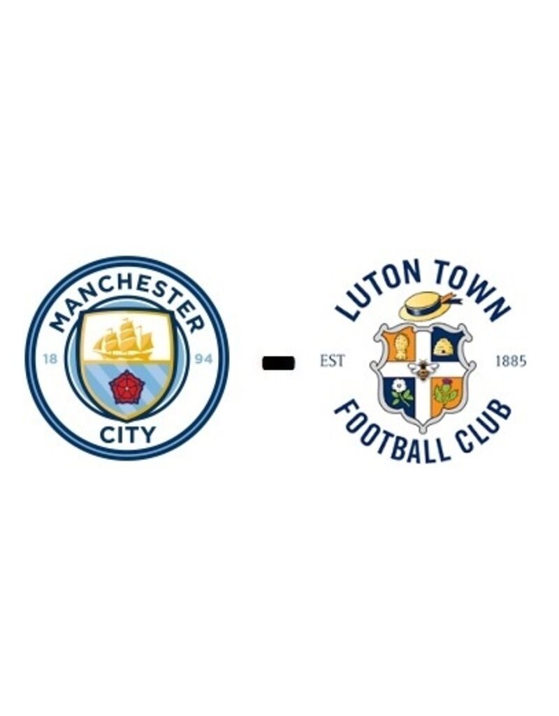 Manchester City - Luton Town Reisegepäck 13. April 2024