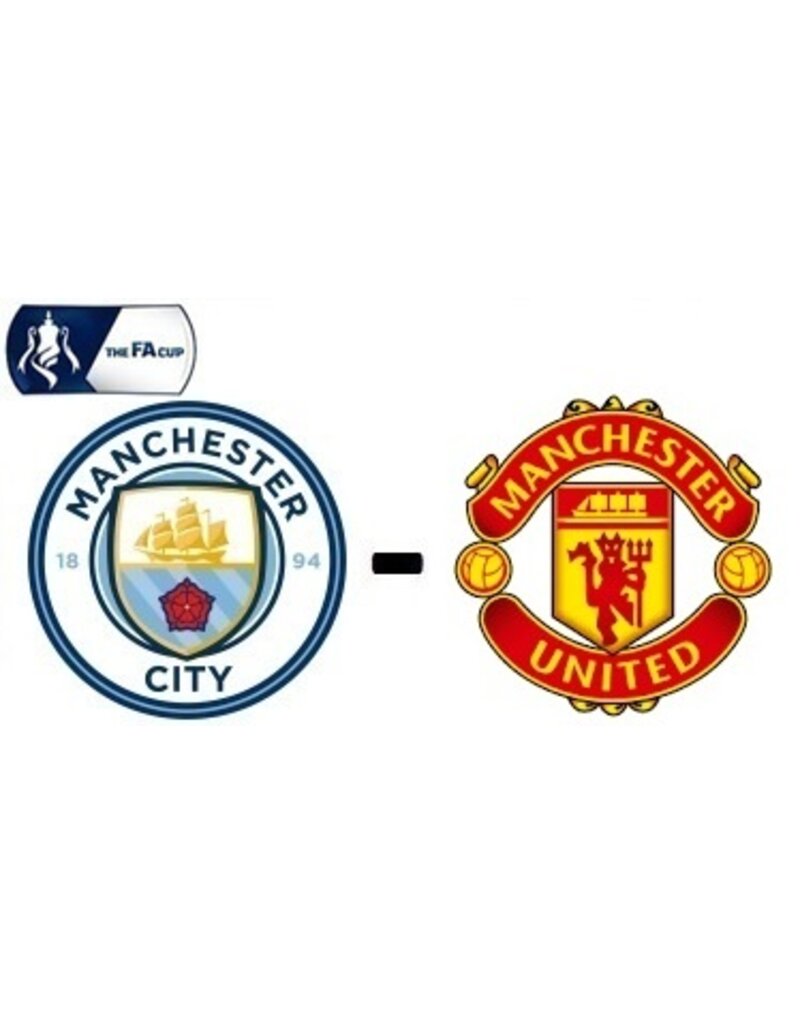 Manchester City -  Manchester United FA Cup 25 May 2024