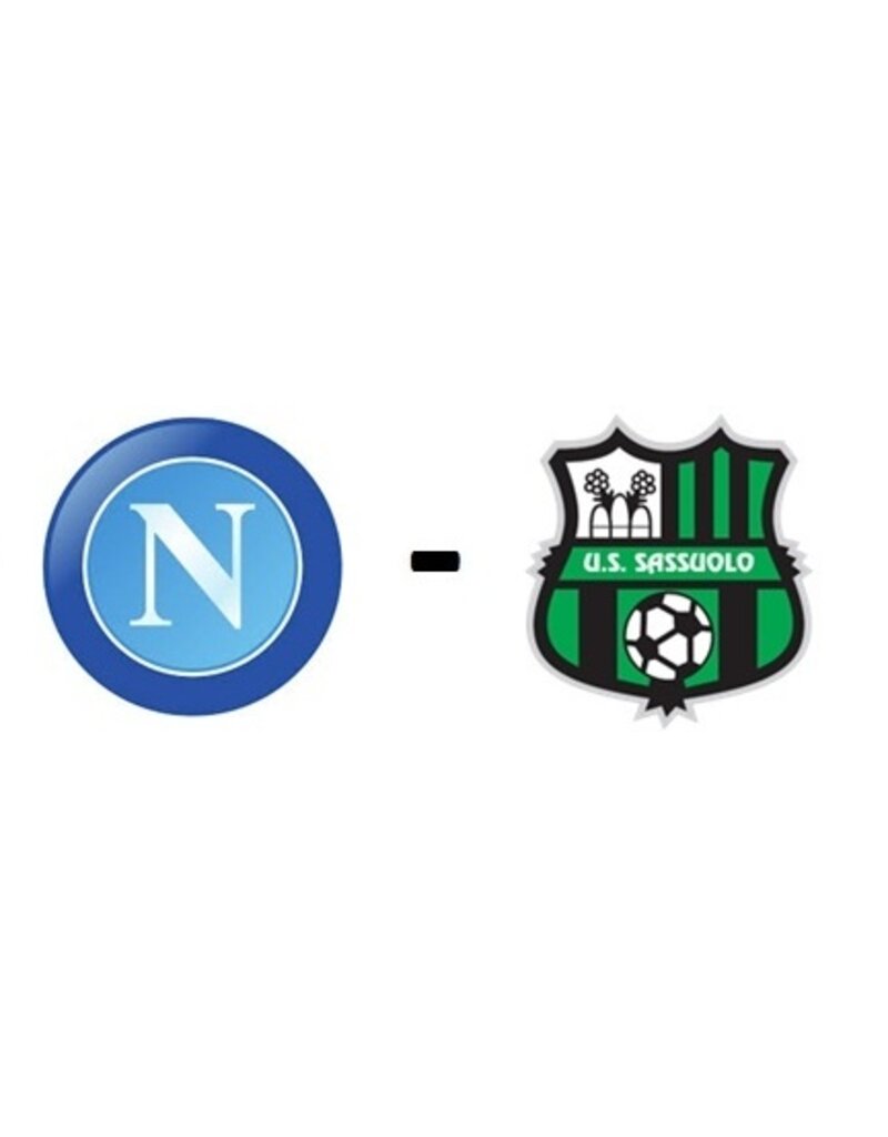 Napoli - US Sassuolo 17 januari 2026